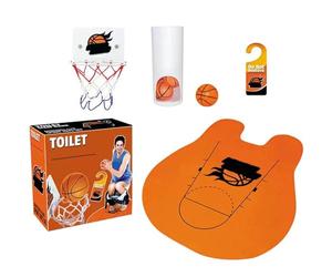 Cerchio Pallacanestro per il Bagno Set Di Gioco - Gioco Interattivo Cerchio sul Luogo Di Lavoro, Giocattolo Sportivo per Gli Amanti Del Pallacanestro