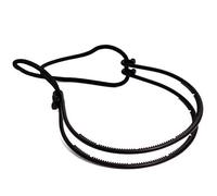 Cerchio per capelli a doppia radice treccia elastici per capelli da donna fascia per capelli tessitura avvolgere copricapo accessori per la testa