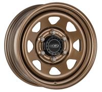 CERCHIO PER TOYOTA HI-ACE IN ACCIAIO 16" DOTZ 4X4 DAKAR BRONZE BRONZE MATT