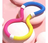 Cerchio pieghevole per hula hoop fitness, per vita e addome, allenamento in