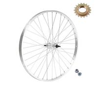 Cerchio Posteriore 28" Ruota 28 x 1.75 622 x 20 1 V in Alluminio/Acciaio + PIGNONE 18 DENTI per City Bike Olanda da Passeggio