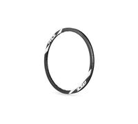 Cerchio pride racing wave cfr 20 451 28 fori disco nero bianco lucido