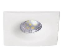 CERCHIO QUADRATO INCASSO BIANCO DUNA GU10