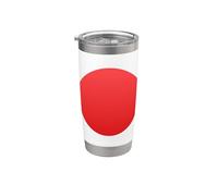Cerchio Rosso Bicchiere termico in acciaio inox doppia parete