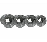 Cerchio ruota 4 - 8" pollici giro su tosaerba quad bike 7,00x8 4 borchie trat...