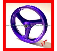 CERCHIO RUOTA ANTERIORE 3 RAZZE APRILIA RS 125 1993 VIOLA FRENO DISCO 8108597