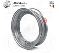 CERCHIO RUOTA APE 50 100.90.10 COMPLETO 5 FORI CON PERNI E DADI OEM PIAGGIO