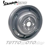 CERCHIO RUOTA CHIUSO VESPA 50 S - VESPA 90 - MODIFICA 3.00X10 Ø ESTERNO mm. 278