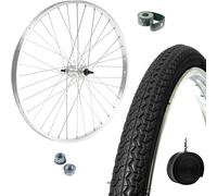 Cerchio Ruota Completa Anteriore 26" X 1.75 + Copertone + Camera Bici City Bike