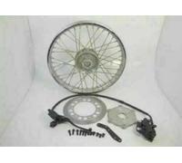 Cerchio ruota completo tipo rottura disco anteriore Royal Enfield Bullet...