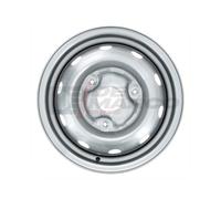 Cerchio ruota grigio originale, con foro centrale, 4.5x13 per Renault 4, R5, R6