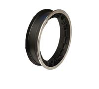 CERCHIO RUOTA IN LEGA 3.50 10" NERO MODELLO RUSH VESPA PX SPRINT 2,10 X10
