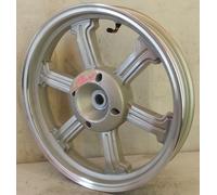 CERCHIO SCOOTER posteriore 16X2.50 lega argento 5 razze perno ruota 25 mm-