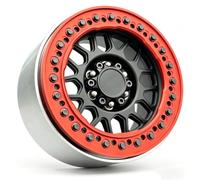Cerchione 1.9 Per Traxxas Per TRX4 Per SCX10 D90 1/10 Parte Auto Accessori | Cerchi in alluminio cingolati 1/10 che fissano i pneumatici senza trazione fuoristrada affidabile(Type 4)
