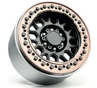 Cerchione 1.9 Per Traxxas Per TRX4 Per SCX10 D90 1/10 Parte Auto Accessori | Cerchi in alluminio cingolati 1/10 che fissano i pneumatici senza trazione fuoristrada affidabile(Type 7)