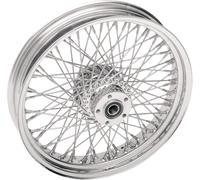Cerchione 3,5x16 Frontale 2x Flangia 80 Raggi 3/4 " Adatto per Harley Davidson