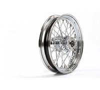 Cerchione 40 Ruota a Raggi 16x3 " Frontale Adatto A per Harley Davidson
