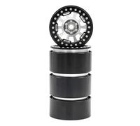 Cerchione Alluminio Beadlock 2,2" 64x35mm 4Pezzi Per Axial Per SCX10 1/10 | Auto RC, i cerchi beadlock alluminio CNC migliorano vestibilità stabilità delle ruote cingolate Ricambi