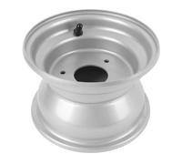Cerchione ATV 7 Pollici, Cerchione ATV a 3 Fori, Lega di Alluminio 16X8.00-7 con Design Allargato per Go Kart Quad Dirt Bike Argento, Adatto per la Maggior Parte dei Go Kart
