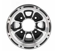 Cerchione Atv Cerchio 226mm in Lega di Alluminio Mozzo Ruota Offset da 5,59 Pollici /7,48 Pollici per Carrello Da Golfs Quad Go Kart (Front Wheel 142mm)