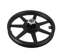 Cerchione con mozzo for ruota anteriore in alluminio da 14 pollici for moto, compatibile con scooter elettrici, biciclette pieghevoli E-bike, pneumatici da 14x2,125 e 14x1,75