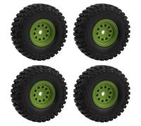 Cerchioni 1,0" Pneumatici Per Axial Per SCX24 1/24 1/28 Rc Auto | Aggiorna il cingolato cerchi pneumatici in gomma migliore realismo della scala aderenza fuoristrada. Rc Pneumatici Set