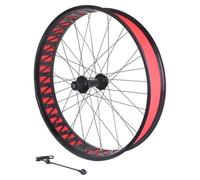 Cerchioni Fat Bike Da 26 Pollici X 4.0/4.9'' Ruota Posteriore Bici Da Neve Cuscinetto A 36 Fori Mozzo Cassetta Set Di Ruote In Lega Di Alluminio Freno A Disco Sgancio Rapido 135/190 Mm Per 7-12 Veloci