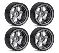 Cerchioni Mozzo Ruota Beadlock 0,7" Per Ascent-32 SCX30 1/30 Accesso Alle | Part auto RC cerchi leggeri piatto profondo supporto dado esagonale sostituzione strisciante stabile Ricambio