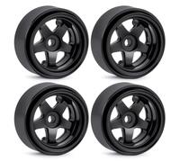 Cerchioni Mozzo Ruota Beadlock 0,7" Per Ascent-32 SCX30 1/30 Accesso Alle | Part auto RC cerchi leggeri piatto profondo supporto dado esagonale sostituzione strisciante stabile Ricambio