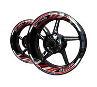 Cerchioni per moto Adesivo Cerchione Decalcomania Per Y&AMAHA Per Mt07 Per Mt09 Per FZ6 Per R15 Per Wr450f Per Hp4 Per Yzf Per R1 Per R3 Per R15 R1m Per R6 Adesivi per ruote riflettenti (Color : 3)