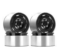 Cerchioni RC Per Axial Per Wraith Per Capra Per Traxxas Per SCX10 RR10 Per TRX4 YK4082 YK4083 1/10 4 Pezzi Cerchioni Beadlock In Metallo Da 1,9" Per Auto RC Crawler