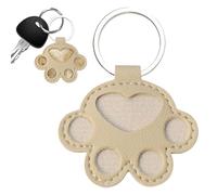 Cercipelo Portachiavi per Cani | Charm per Borsa in Pelle a Forma di di Gatto,Accessorio Borsa Regalo per Amiche Famiglia Colleghe Ragazze Donna Sorella Fidanzata