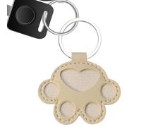 Cercipelo Portachiavi per Cani - Charm per Borsa in Pelle a Forma di di Gatto,Accessorio Borsa Regalo per Amiche Famiglia Colleghe Ragazze Donna Sorella Fidanzata
