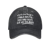 Cerco di Controllare Il Mio Male ma Le Persone Non collaborano Estate Vintage Hip Hop Cappelli Uomo Stampa Adulta KPOP Rock Caldo Snapback cap