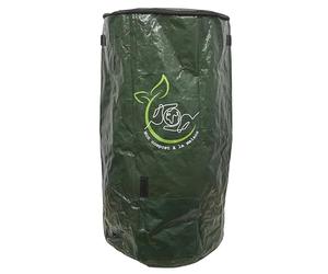 CERCO UN'IDEE, KB6188, Sacco Compost Per Giardino 127L, Sacchetto di compost da 127 litri con portello per recuperare facilmente il compost, Trasforma i rifiuti in fertilizzante naturale