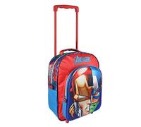Cerdá 3d Avengers Valigia, 41 cm, 3 liters, Rosso (rojo)