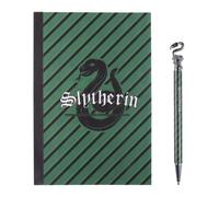 CERDA Harry Potter - Set di cancelleria Serpeverde - Blocco note + penna - 2 pz