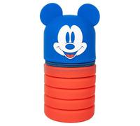 CERDÁ LIFE'S LITTLE MOMENTS Astucci per matite con design 3D ispirati a Topolino - Rosso - 6,5 X 19 X 6,5 cm - Realizzati in 100% silicone - Prodotto originale progettato in Spagna