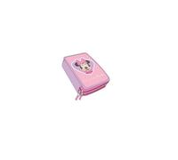 ARTESANÍA CERDÁ Astuccio scolastico Minnie triplo con accessori pennarelli rosa 12,5x19,5x4,5 cm