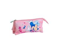 CERDÁ LIFE'S LITTLE MOMENTS Minnie, astuccio per scuola grande, resistente e multifunzionale per bambini e ragazze di Minnie, Rosa, Portatutto compatto, chiusura sicura, facile da trasportare