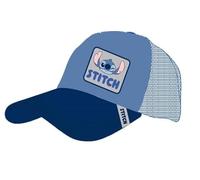 Cerdà Disney Lilo e Stitch Cappellino da Baseball - 100% Cotone - Taglia Regolabile - Motivo Stitch - Blu