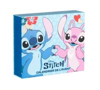 Cerdà Disney Lilo et Stitch Calendrier de l’Avent Papeterie 2026-24 jours de surprises avant Noël - Coffret cadeau sous licence officielle