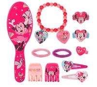 Cerdá Disney Minnie Mouse 11pcs ragazze bambini accessori capelli clip pettine fasce e beauty set