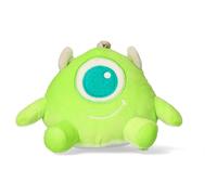 CERDÁ Portachiavi in peluche Mike (Monsters, Inc.) con gancio in plastica Verde 12 cm