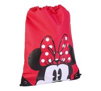 CERDÁ Life's Little Moments – Zaino a sacco Minnie Mouse (Licenza Disney) – Rosso Piccolo