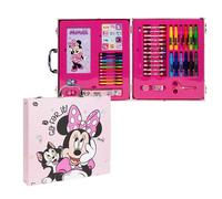Set Cartoleria Da Colorare Briefcase Minnie ROSA | FEMMINA CERDà