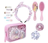 Cerdà Set regalo accessori per capelli Disney Princess con vanity case Rosa