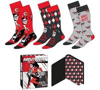 DC Comics Socks 3-Pack Harley Quinn 36-43