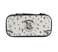 Cerdà Harry Potter Custodia protettiva e da trasporto per Nintendo Switch 2 - Vano porta accessori e 8 giochi - Motivo Hogwarts - Beige