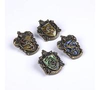 CERDA Harry Potter - Le 4 case - Confezione da 4 pin in metallo